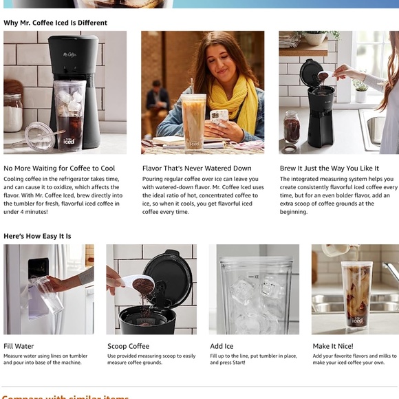 Mr. Coffee Iced Coffee Maker - Picture 8 of 9